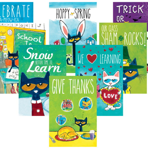 Pete the Cat Holiday and Seasonal Poster Se