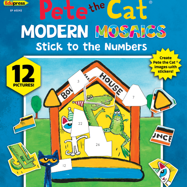 Pete the Cat Modern Mosaics Stick to the Number