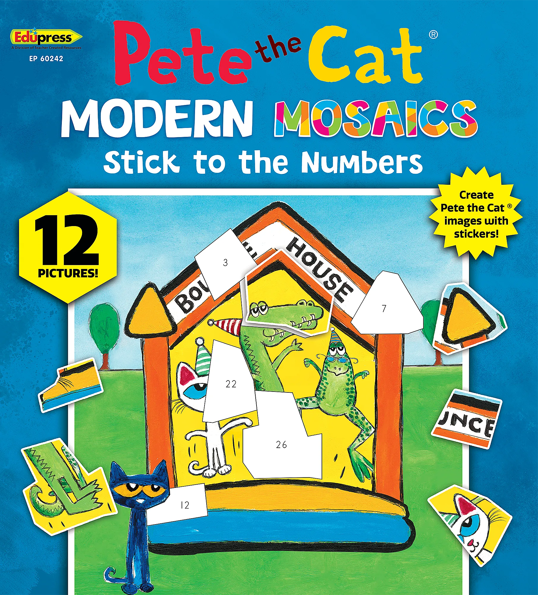 Pete the Cat Modern Mosaics Stick to the Number