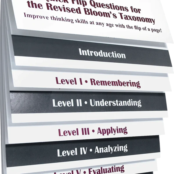 Quick Flip Questions for the Revised Bloom's Taxono