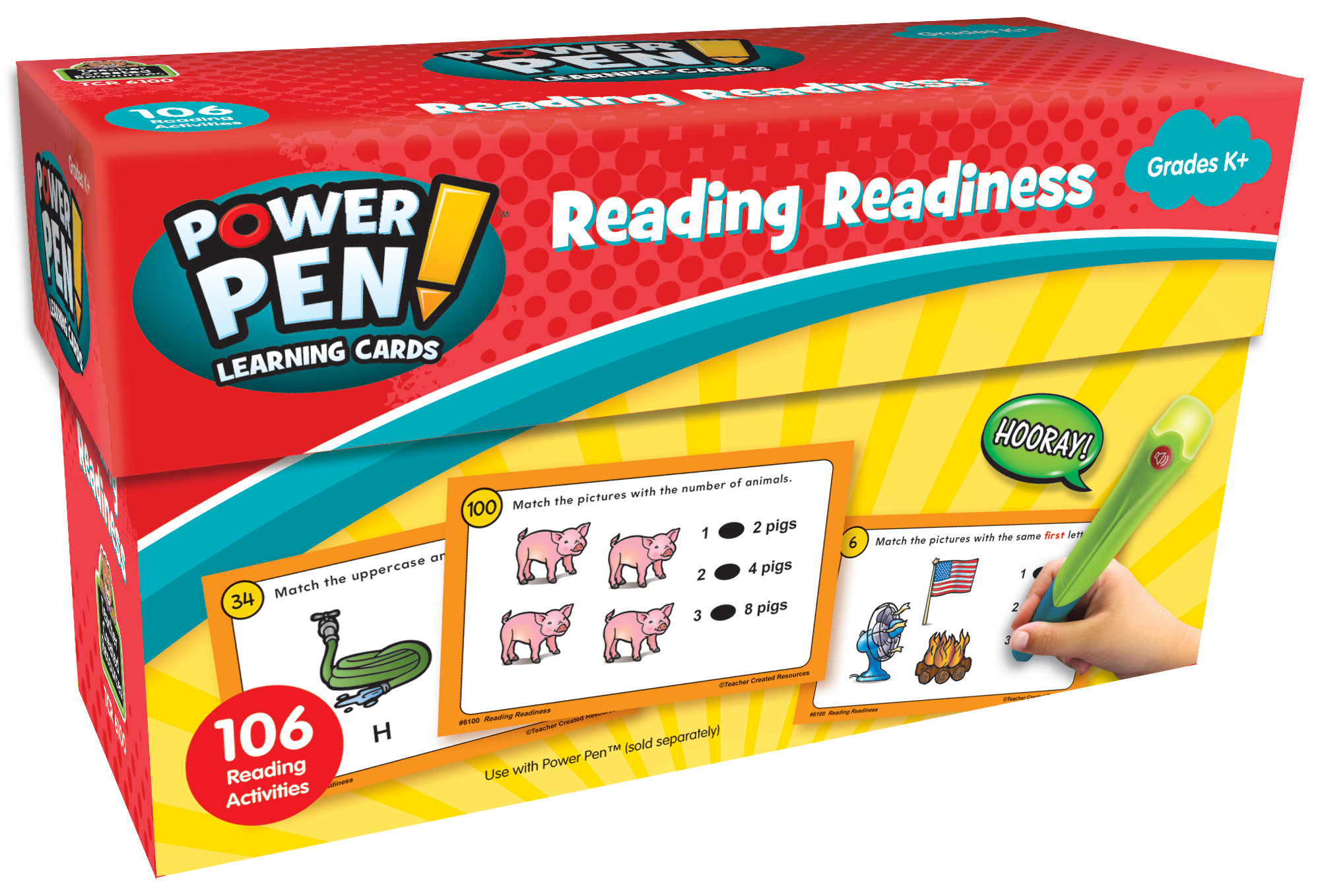 Power Pen Learning Cards: Reading Readines
