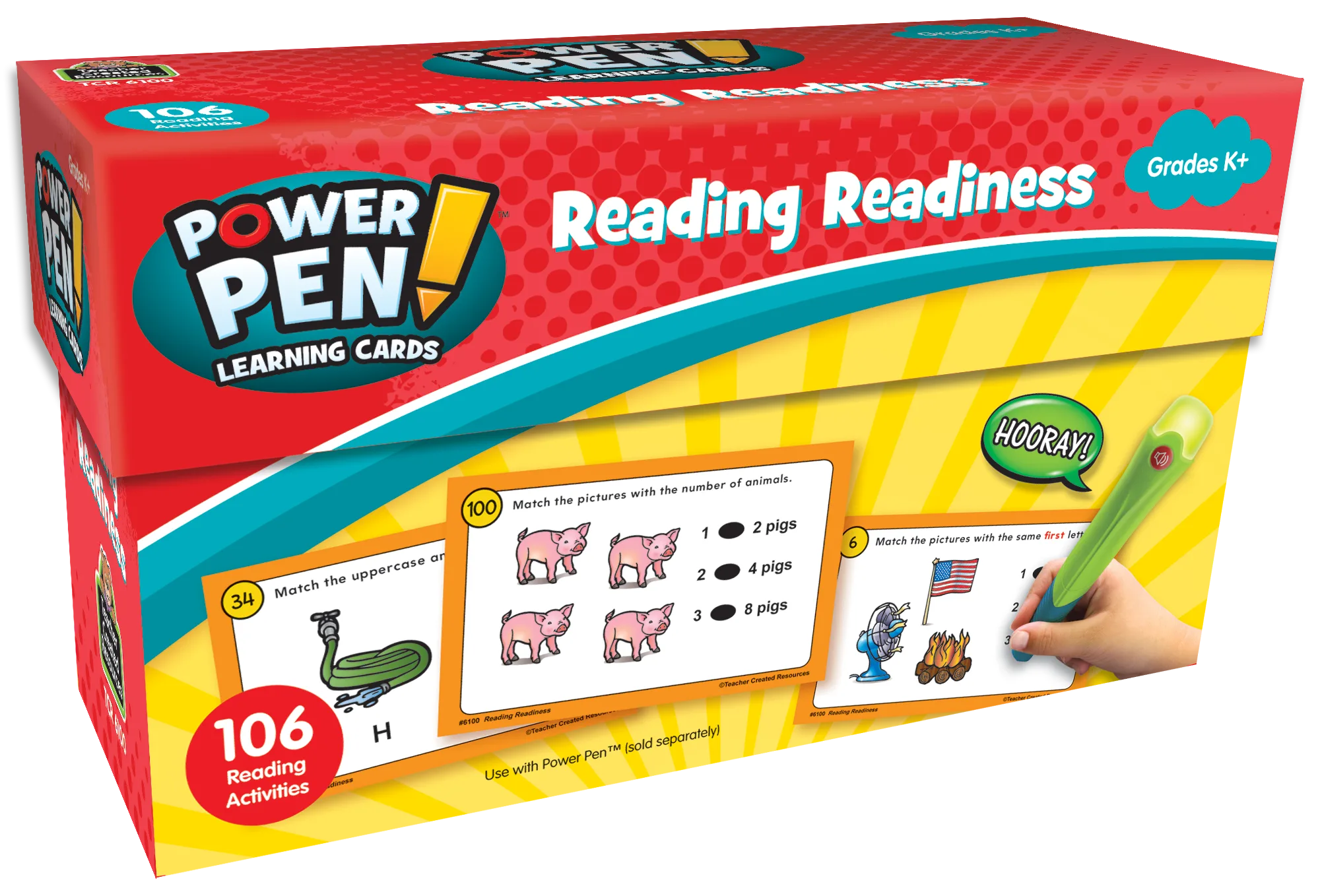 Power Pen Learning Cards: Reading Readines