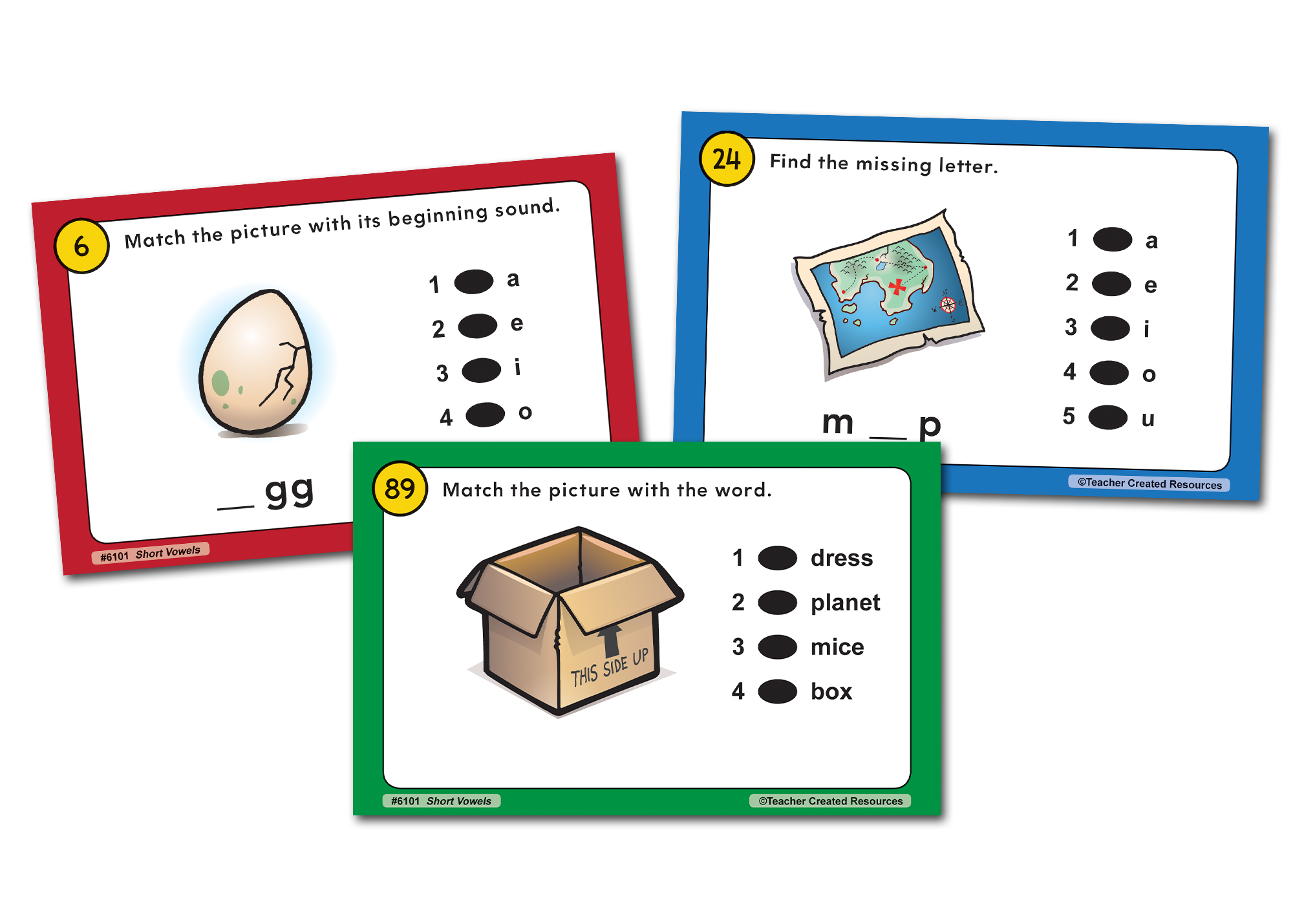 Power Pen Learning Cards: Short Vowel - Image 2