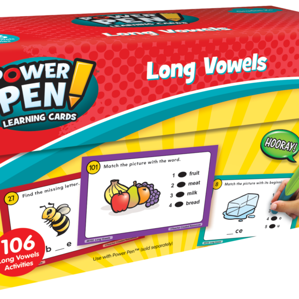 Power Pen Learning Cards: Long Vowel