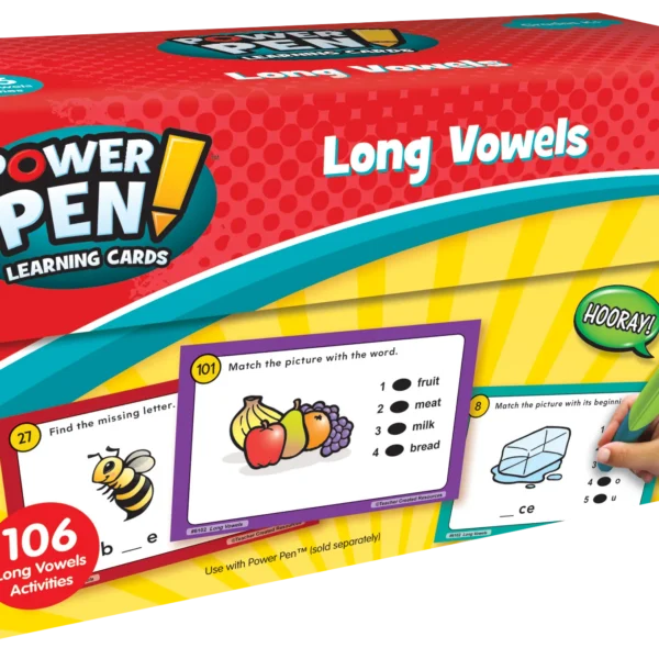 Power Pen Learning Cards: Long Vowel