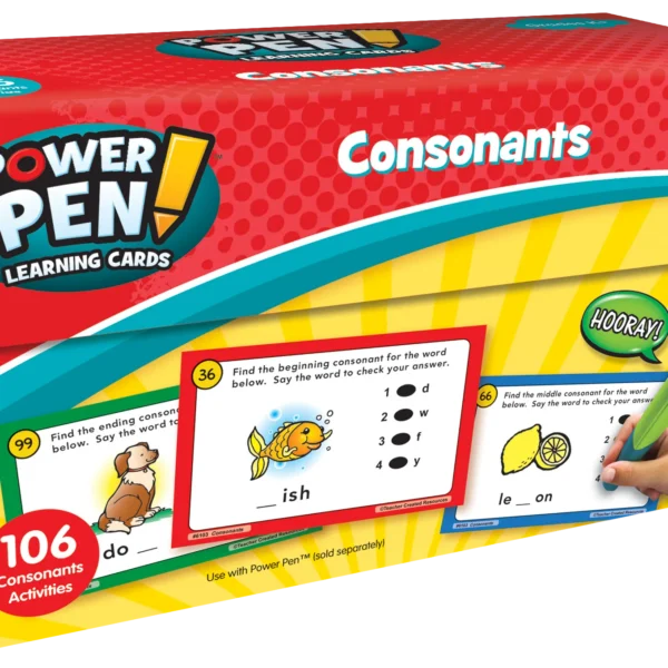 Power Pen Learning Cards: Consonant