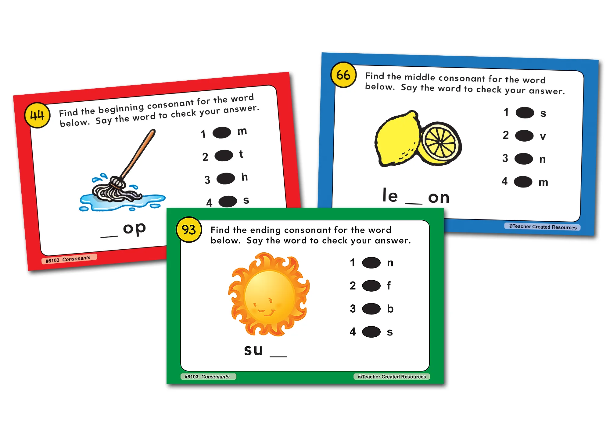 Power Pen Learning Cards: Consonant - Image 2