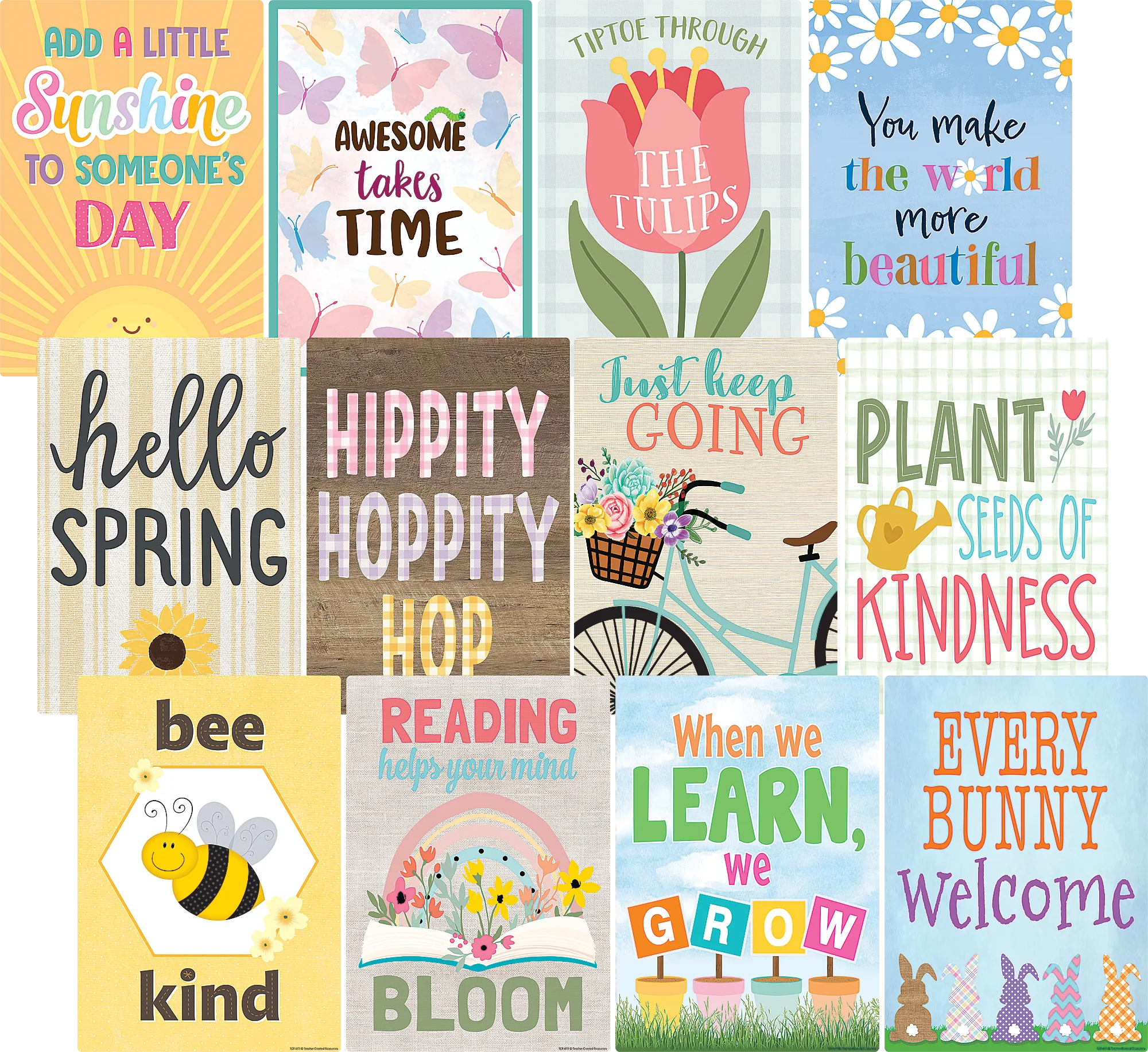 Spring Small Poster Pack