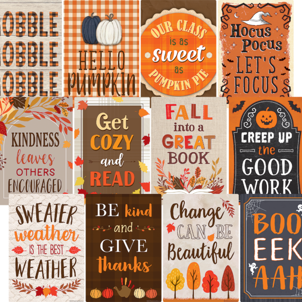 Fall Small Poster Pack