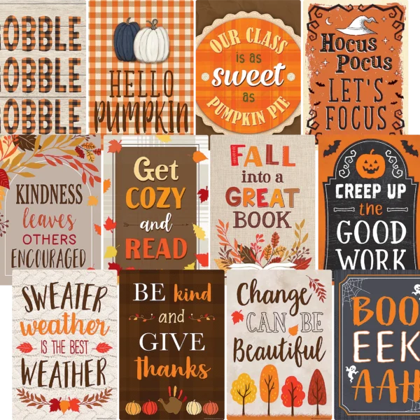 Fall Small Poster Pack