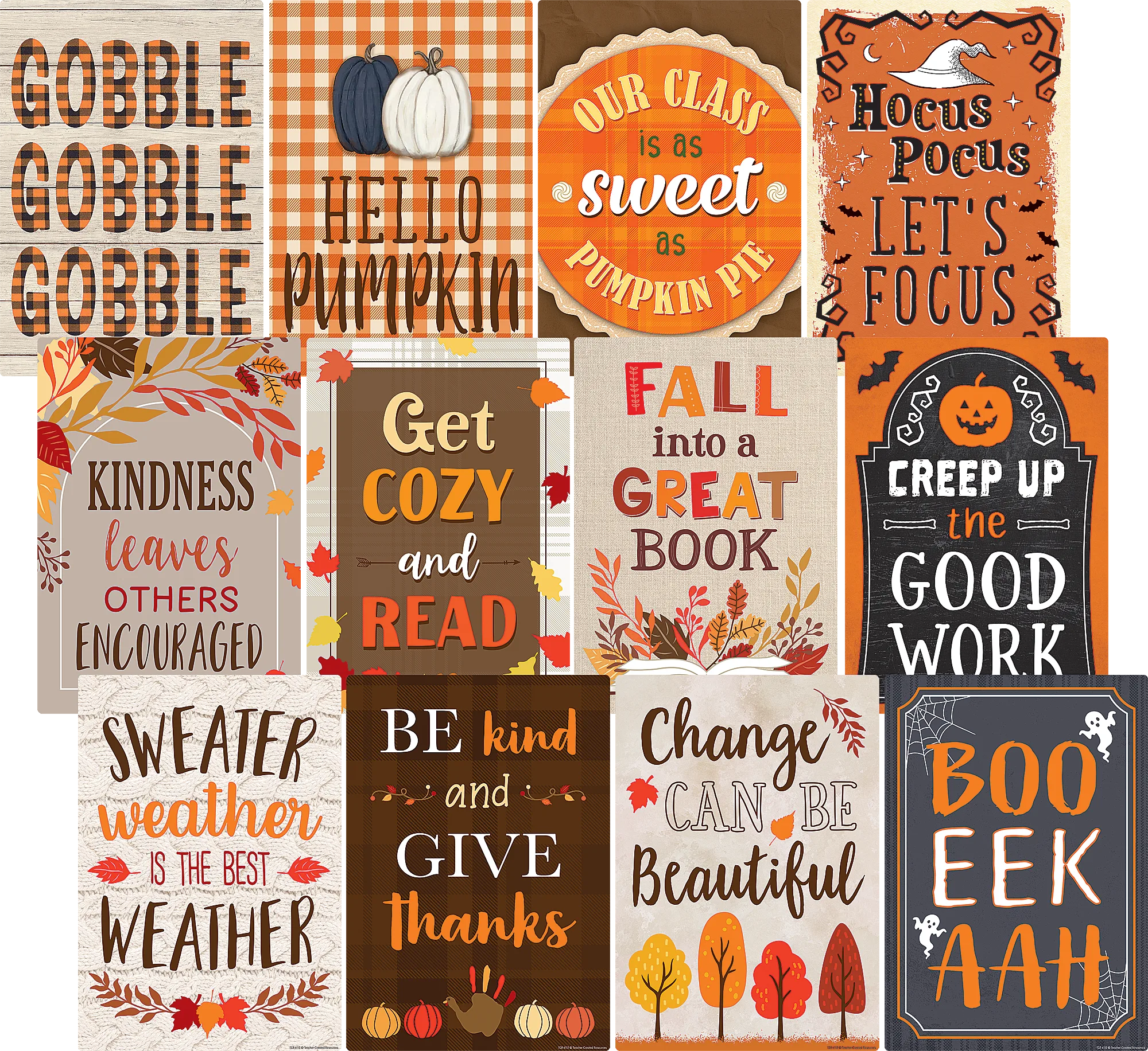 Fall Small Poster Pack