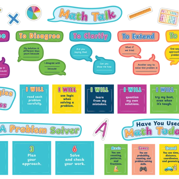 Math Talk Bulletin Board