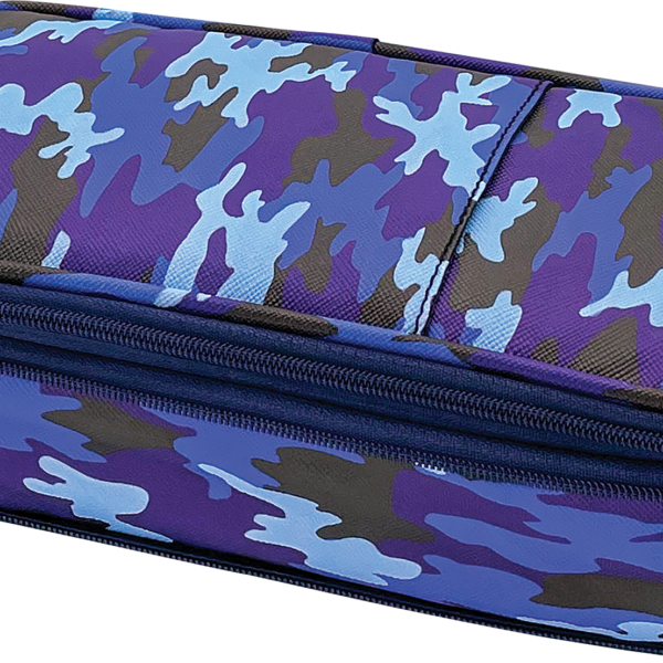Blue Camo Pencil Case