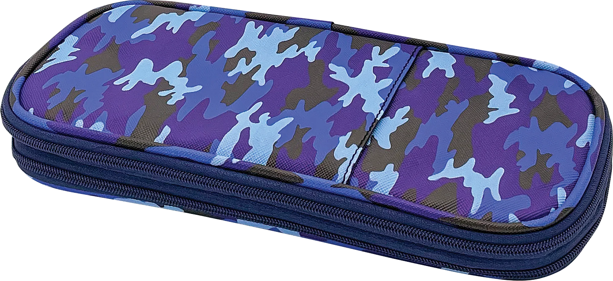 Blue Camo Pencil Case - Image 2