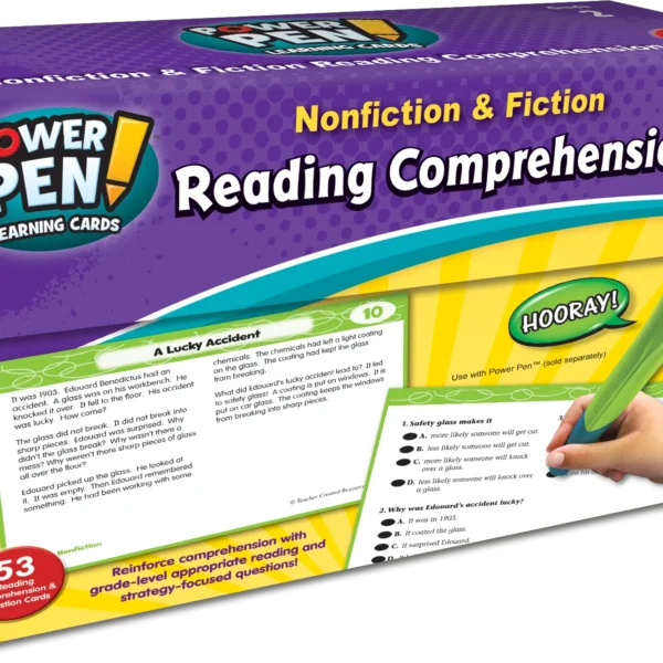 Power Pen Learning Cards: Nonfiction & Fiction Reading Comprehension (Gr. 2)