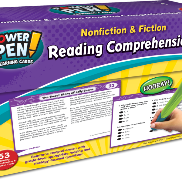 Power Pen Learning Cards: Nonfiction & Fiction Reading Comprehension (Gr. 4)