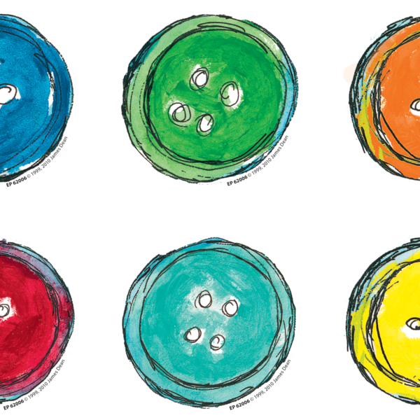 Pete the Cat Groovy Buttons Mini Accent