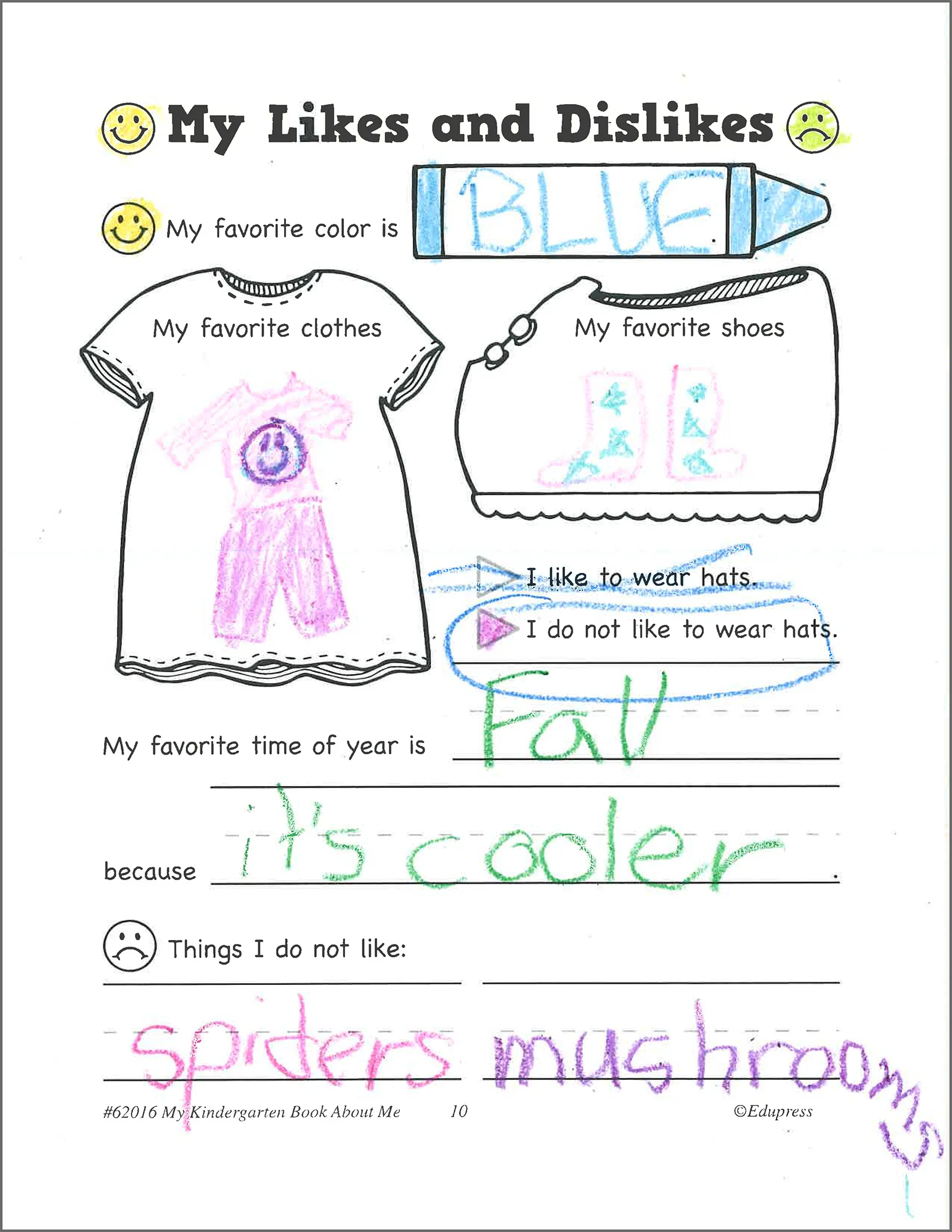 My Own Books: My Kindergarten Book All About - Image 2
