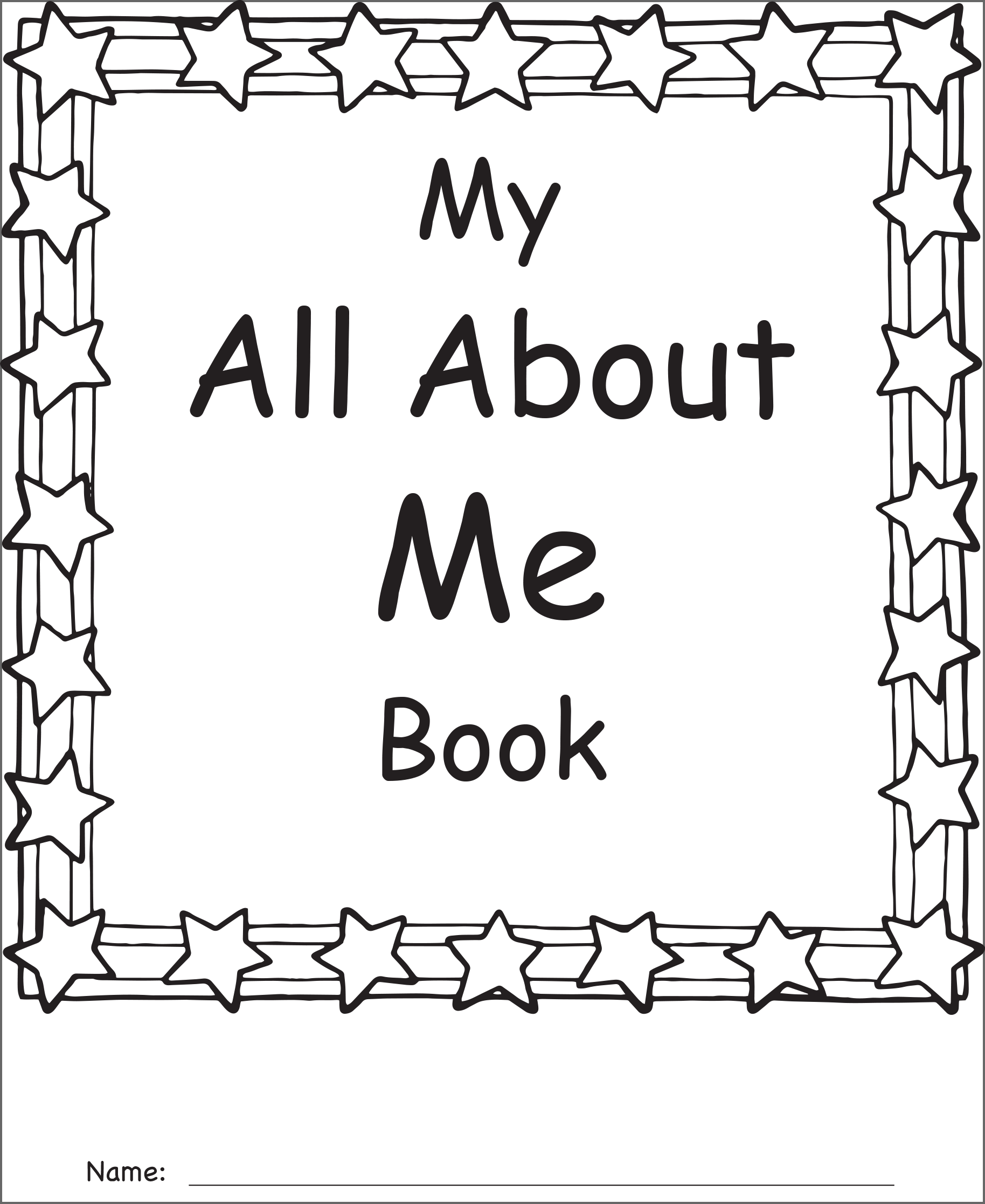 My Own Books: My All About Me Book Grades 1