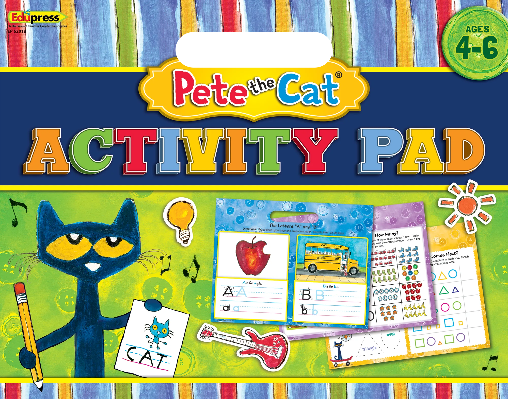 Pete the Cat Activity Pa