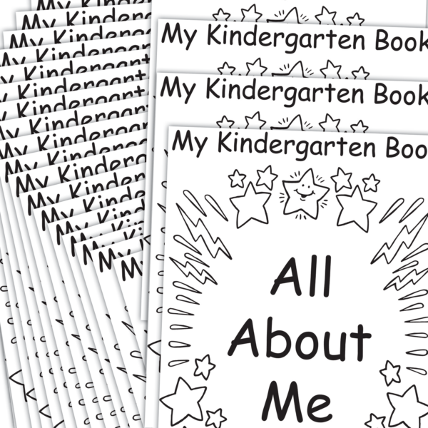 My Own Books: My Kindergarten Book All About Me, 25-Pa