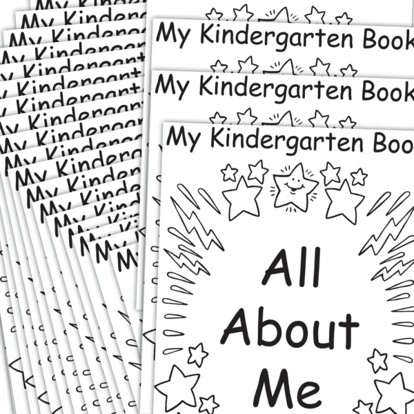 My Own Books: My Kindergarten Book All About Me, 25-Pa
