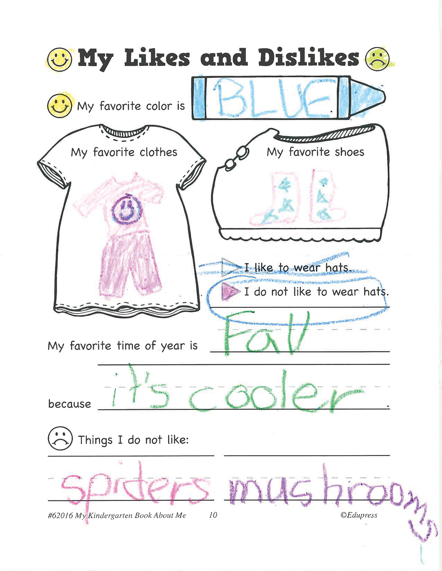 My Own Books: My Kindergarten Book All About Me, 25-Pa - Image 2