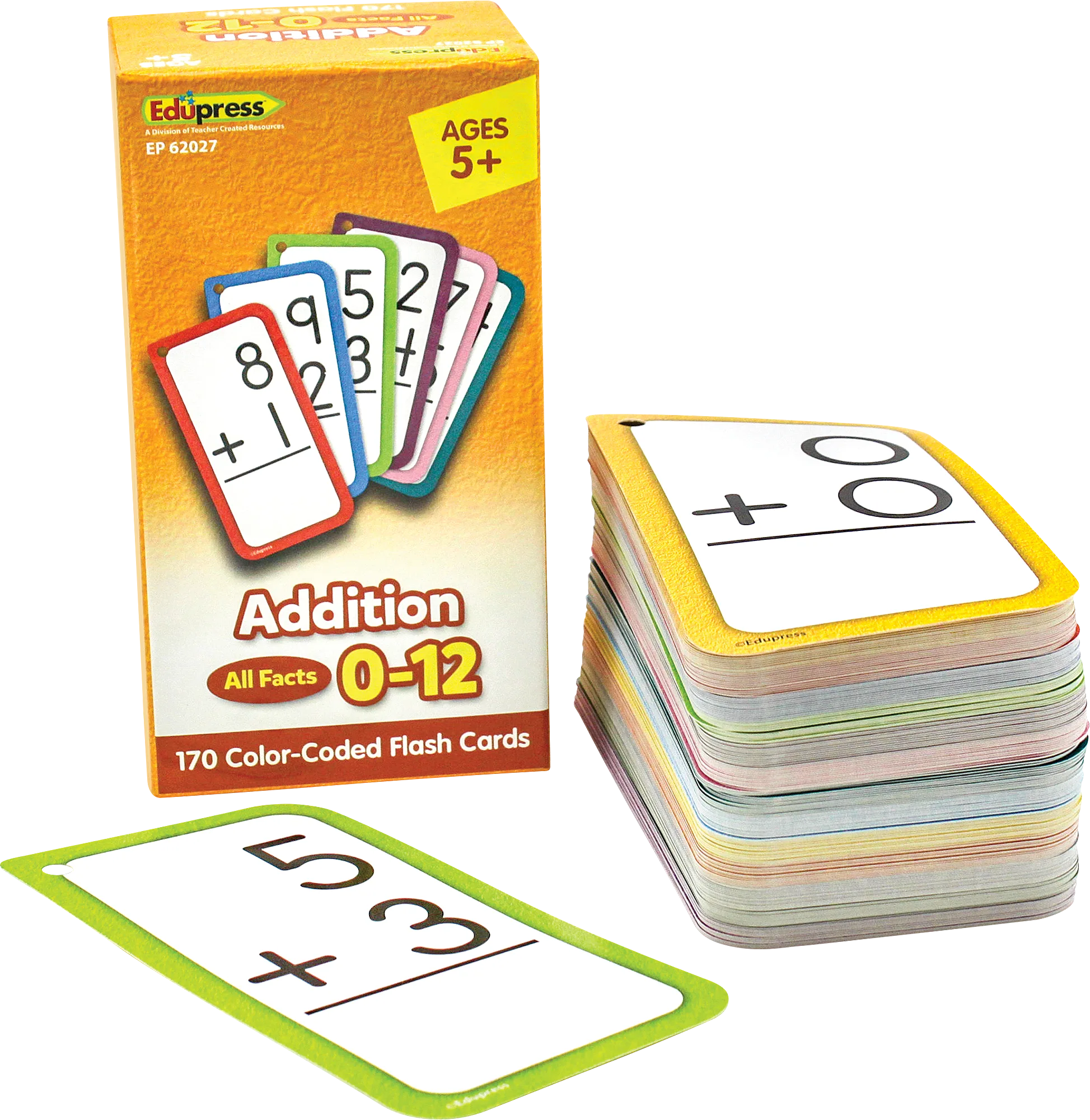 Addition Flash Cards - All Facts 0-12