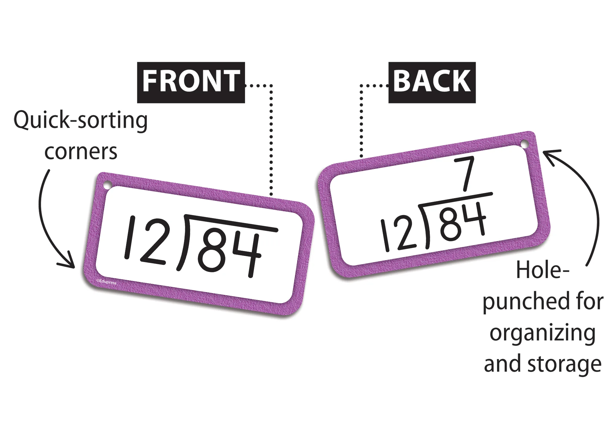 Division Flash Cards - All Facts 0-12 - Image 2