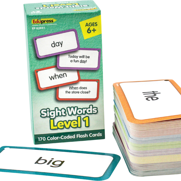 Sight Words Flash Cards - Level 1