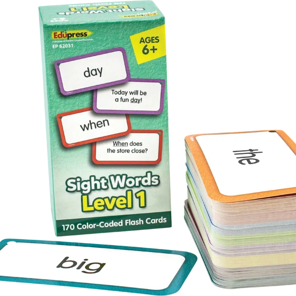 Sight Words Flash Cards - Level 1