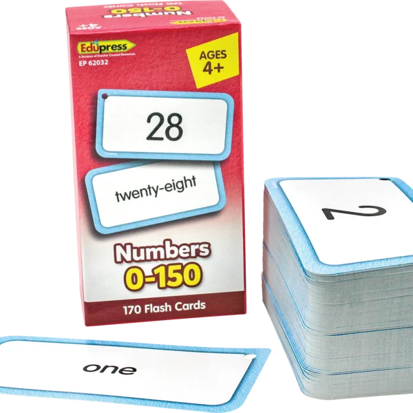 Numbers 0-150 Flash Car