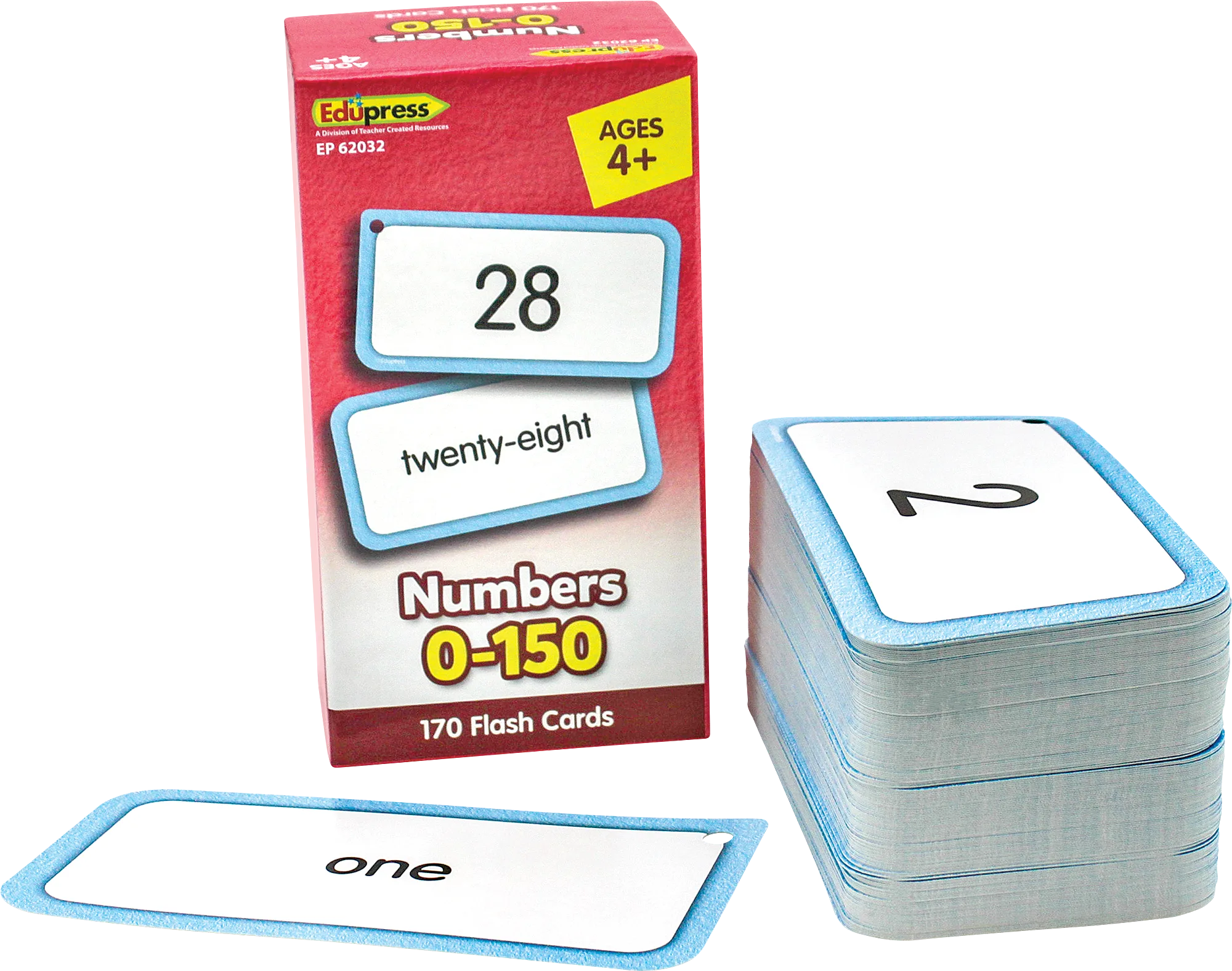 Numbers 0-150 Flash Car