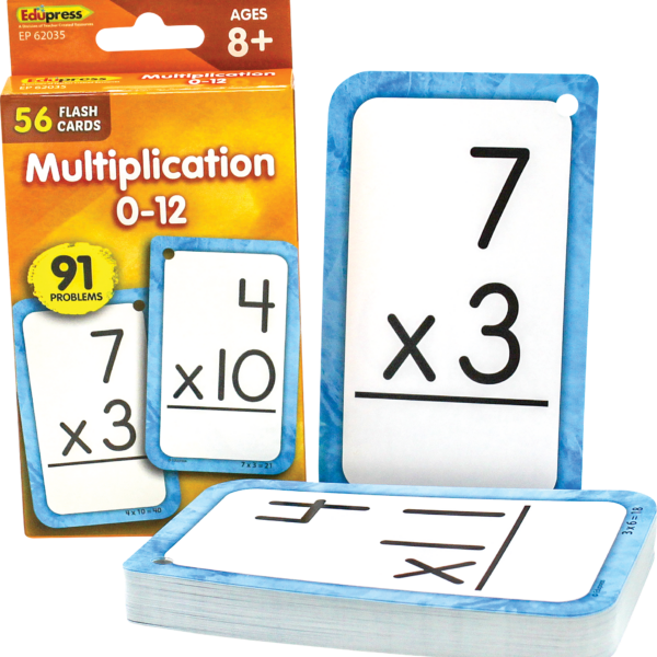 Multiplication 0-12 Flash Car