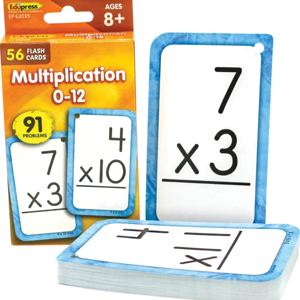 Multiplication 0-12 Flash Car