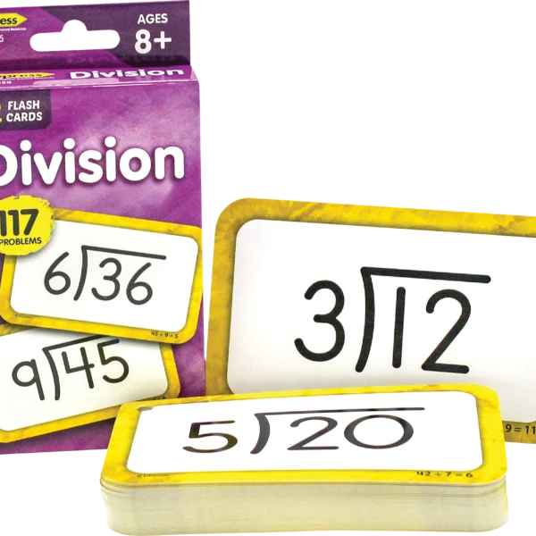 Division Flash Cards