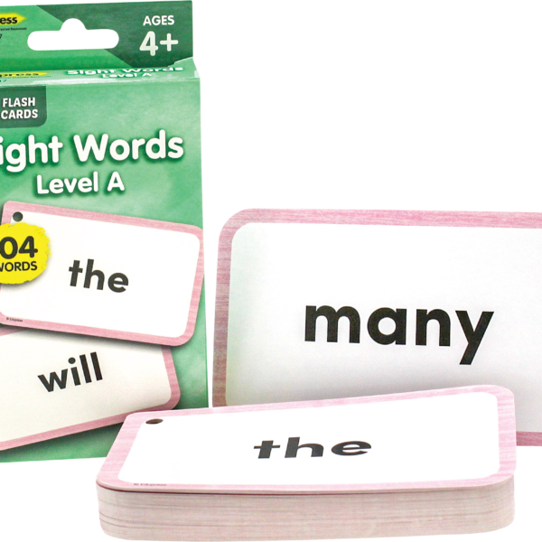 Sight Words Flash Cards - Level A