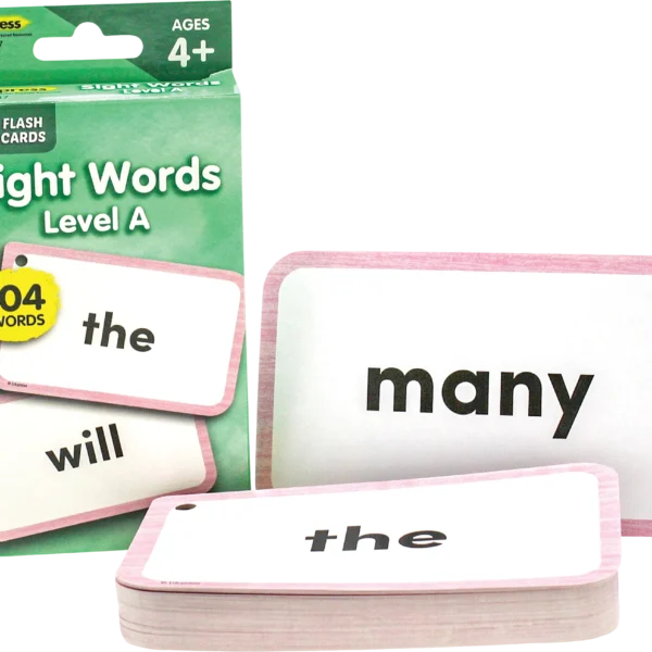 Sight Words Flash Cards - Level A
