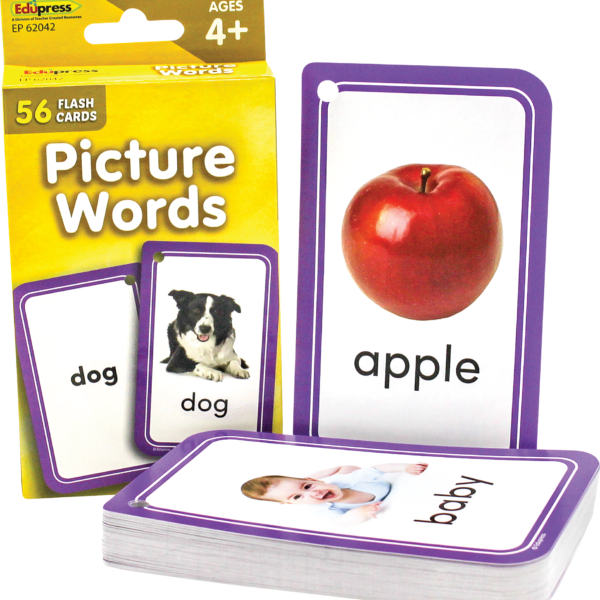 Picture Words Flash Cards