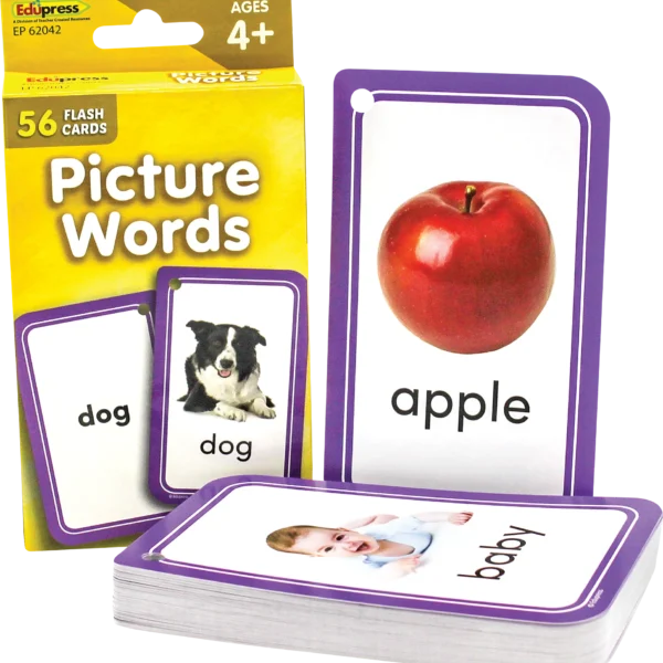 Picture Words Flash Cards