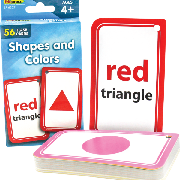 Shapes and Colors Flash Cards
