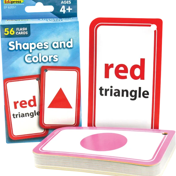 Shapes and Colors Flash Cards