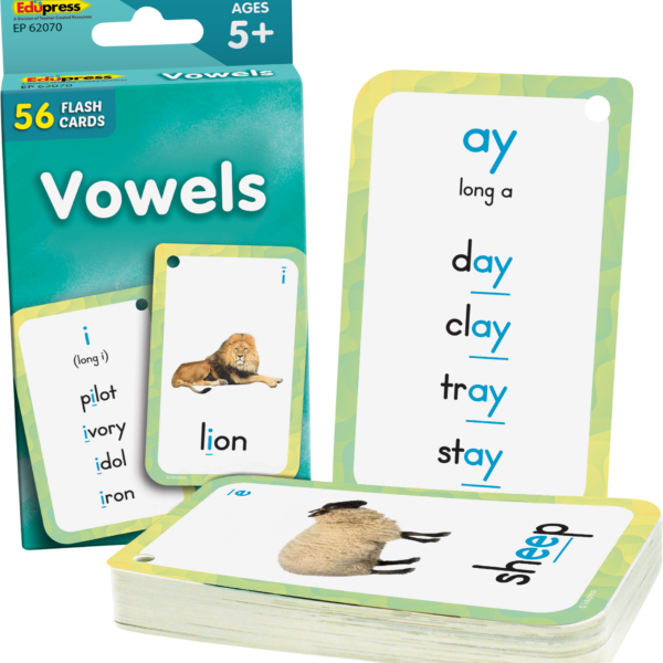 Vowels Flash Cards