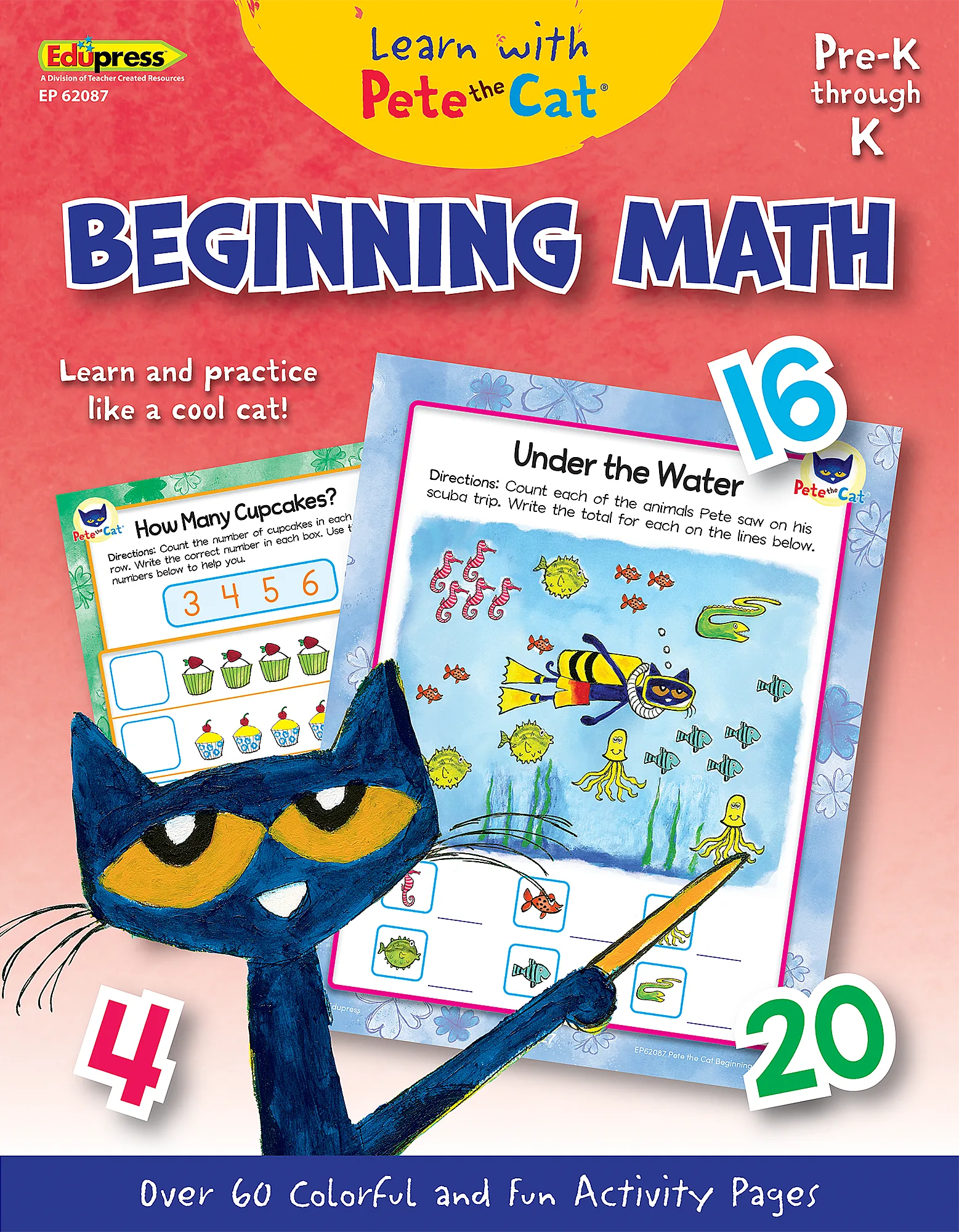 Learn with Pete the Cat: Beginning Mat