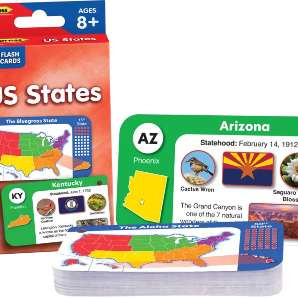 US States Flash Cards