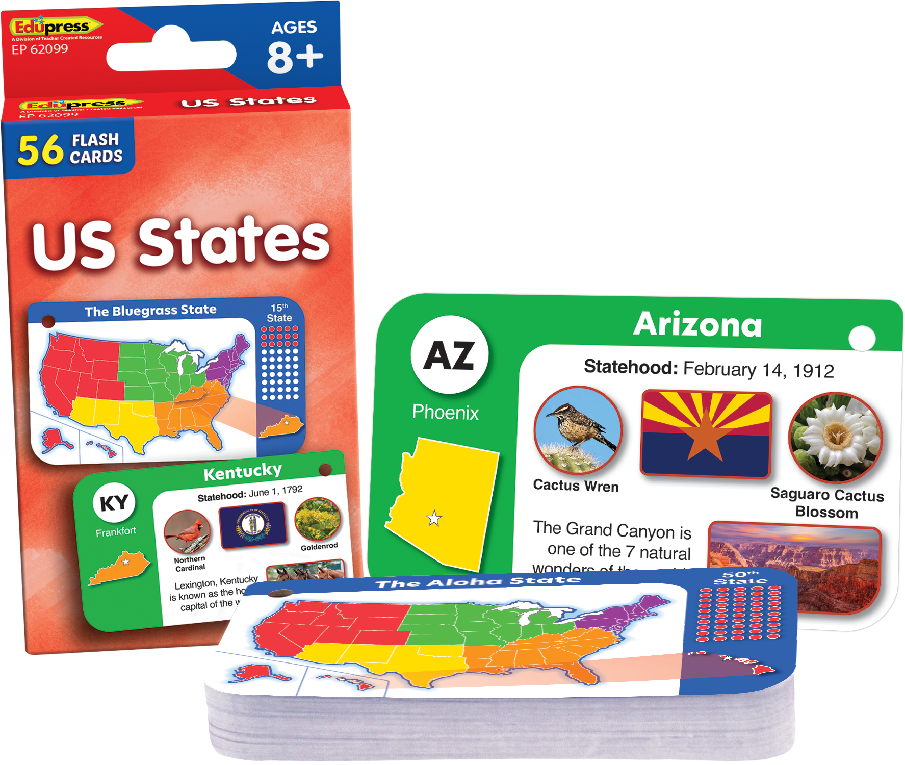 US States Flash Cards