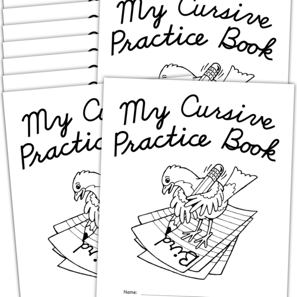 My Own Books: My Cursive Practice Book, 10-Pa
