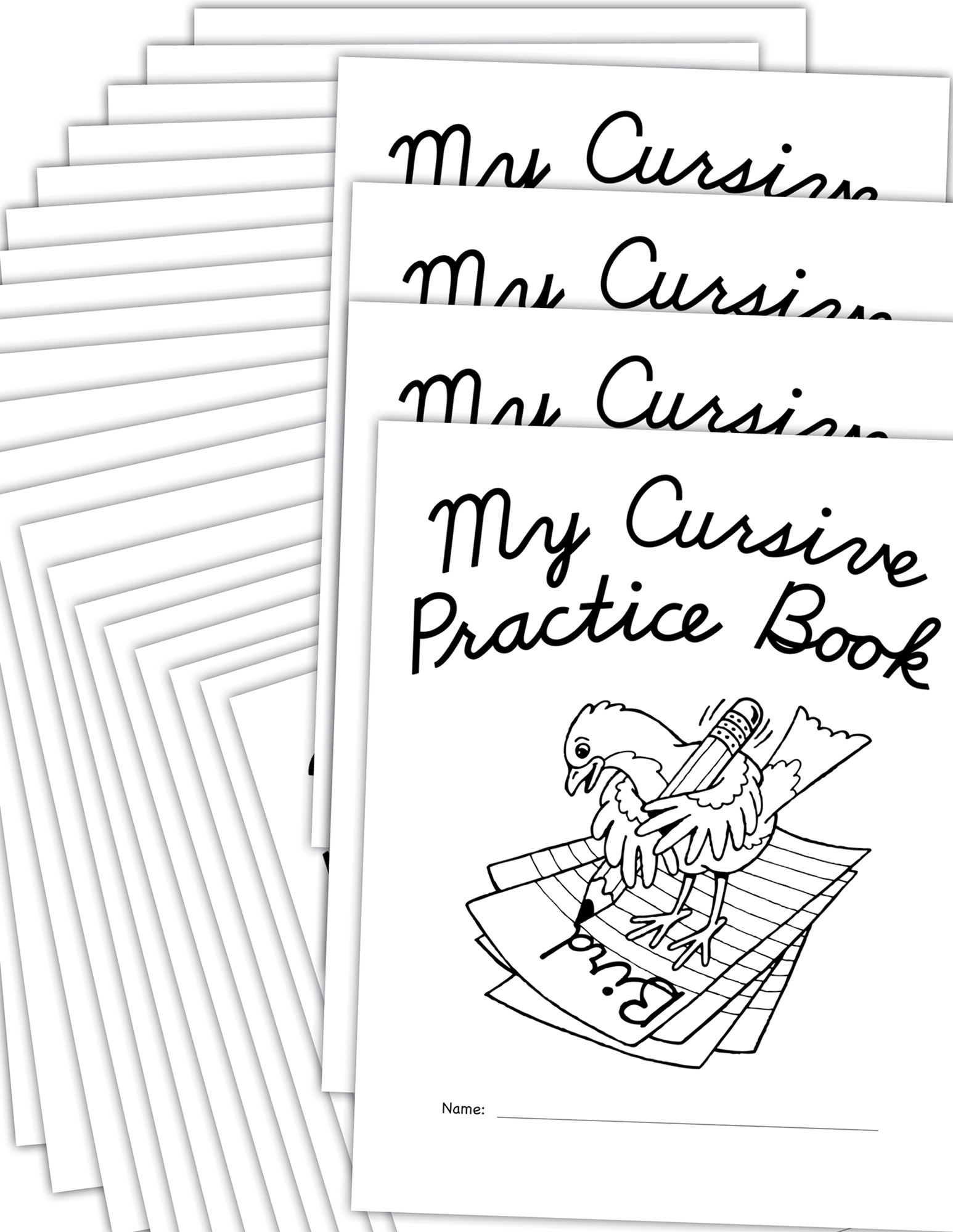 My Own Books: My Cursive Practice Book, 25-Pa