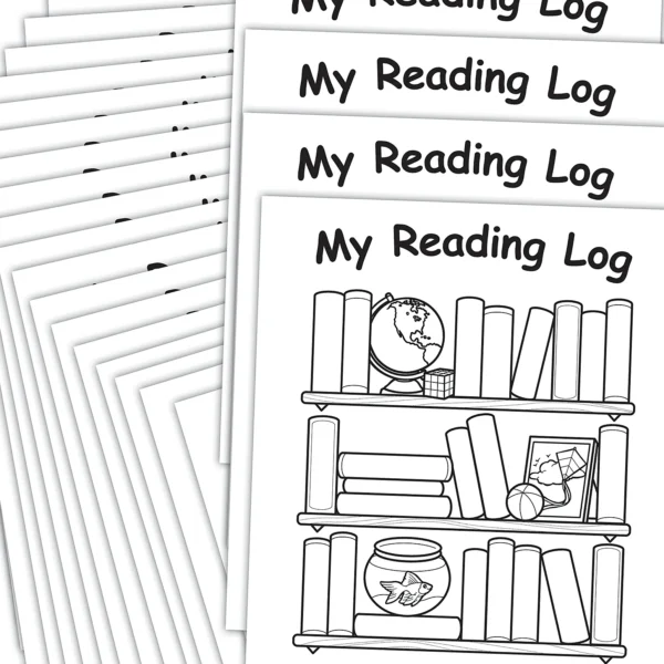 My Own Books: My Reading Log, 25-pa