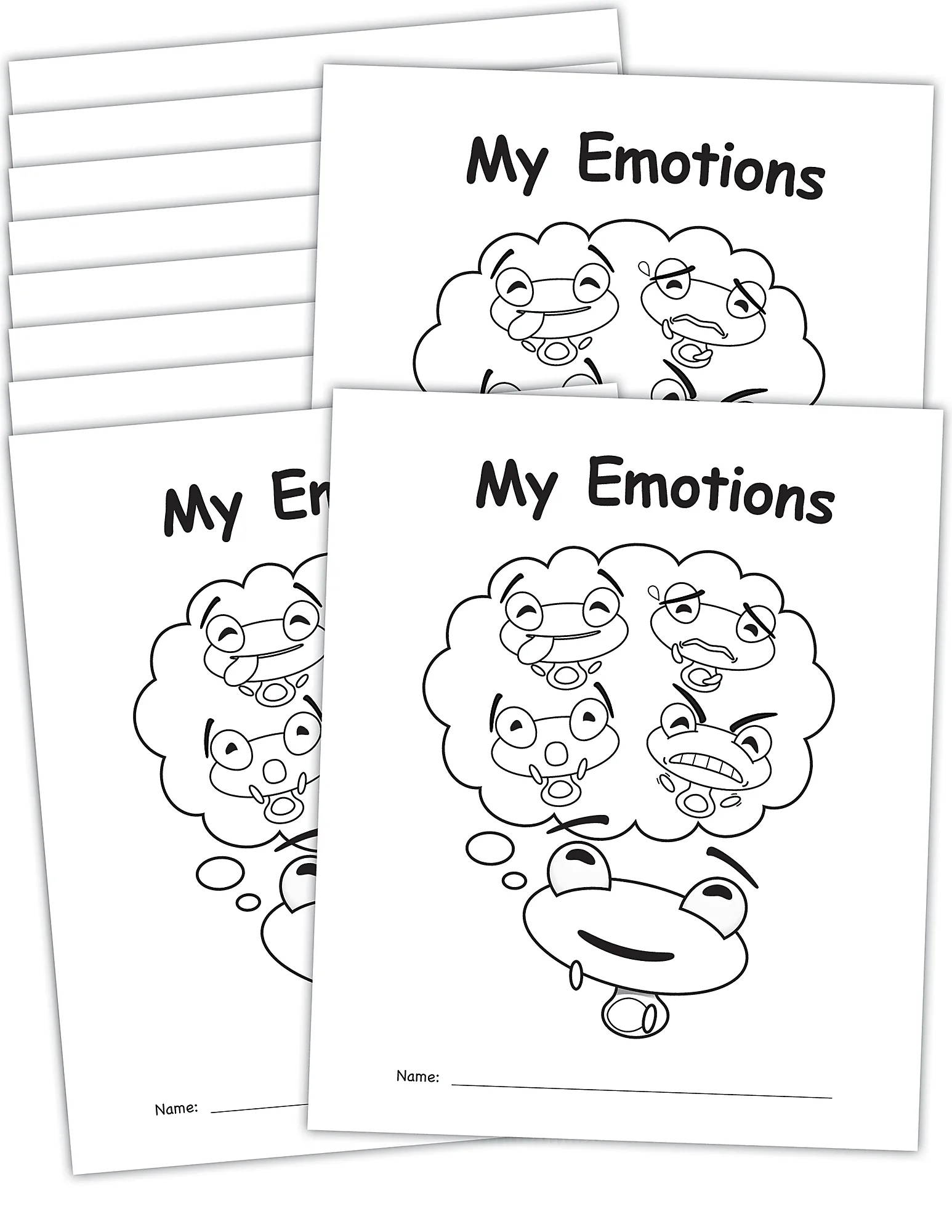 My Own Books: My Emotions 10-pa
